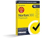 Norton 360 Premium 2023 - Antivirus software para 10 Dispositivos 15 meses de...